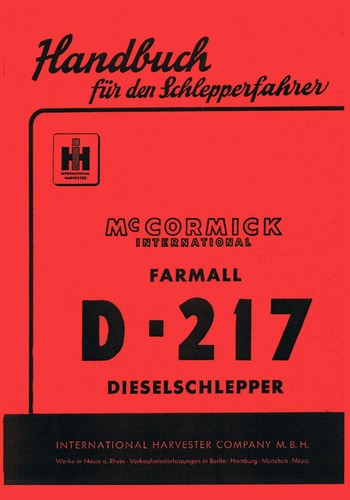Betriebsanleitung 217 mc - d,