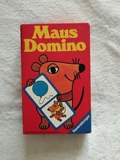 2 x Ravensburger Mitbringspiele, Maus Domino & Farb Karussell,  Vintage