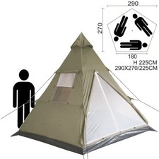 Geräumiges Camping Zelt 3