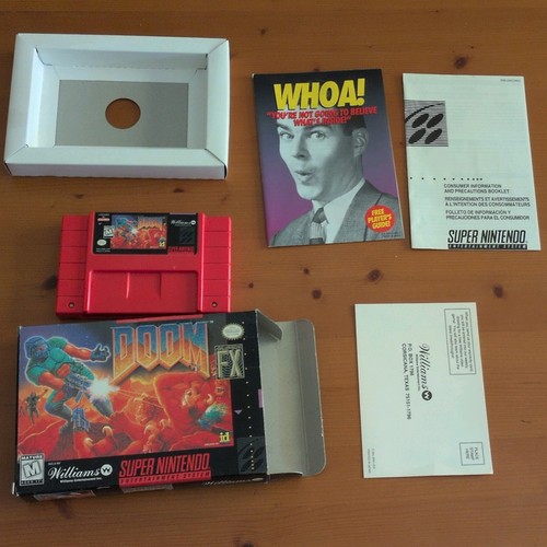Williams doom snes ntsc - snes, ntsc-u/c