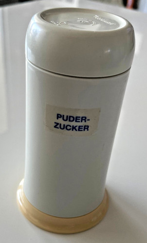 Puderzuckerstreuer beige - puderzuckerstreuer,