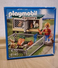 PLAYMOBIL Country Hasenstall mit Freigehege, 6140