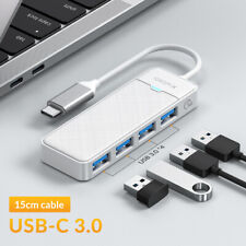 USB 3.0 HUB Verteiler Splitter Adapter Super Speed Datenhub 4 Port für Laptop PC