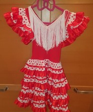 Flamenco Kleid Mädchen Gr. 104/110