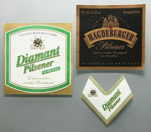 Alte bier etiketten - alte,