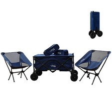 Bollerwagen Handwagen faltbar klappbar Transportwagen Ziehwagen Strand Wagen