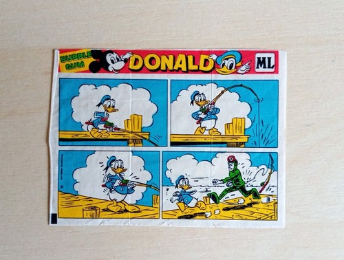 Donald kaugummi sammelbild - ml,