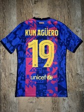 Nike FC Barcelona Agüero #19 Trikot 21/22 S - Original