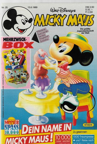 Micky maus 1989 mit - maus,
