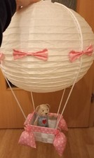Lampe Kinderzimmer Heißluftballon Mit Teddy Für Mädchen