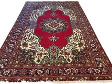 Perserteppich Tabriz Rot