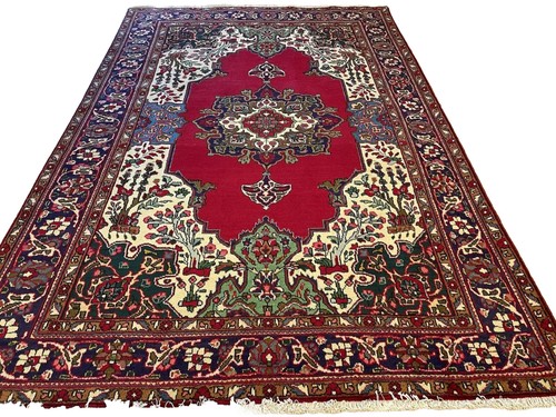 Perserteppich tabriz rot - perserteppich,