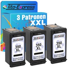 3 Patronen XXL Black für HP