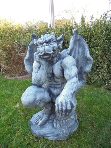 Steinfigur gargoyle - steinfigur,