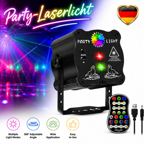 Party disco laserlicht - party,