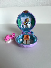 💜 Polly Pocket Mini-Set „Winter Spaß“ – mit Figur & Zubehör