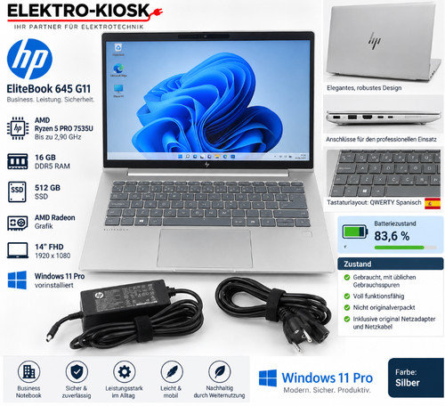 Elitebook 645 g11 laptop - hp,