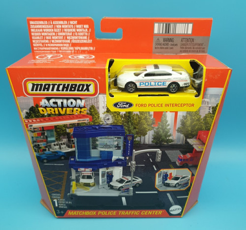 Matchbox police traffic center - matchbox,