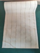 Beige, Gestreifte Textiltapete Meditex , Retro Tapete 