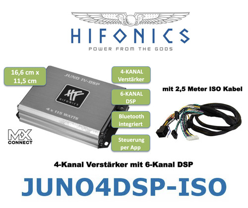Hifonics juno dsp iso - juno, iv-dsp-iso
