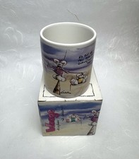 Diddl Kaffeebecher Tasse Sternzeichen Waage Motiv OVP Vintage