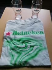 HEINEKEN  T-Shirt + 2 Gläser 0.3l #TOP 
