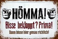 Retro Blechschild 30 x 20 cm