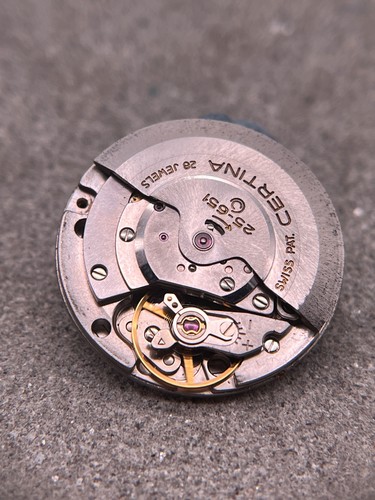 1662 uhrwerk certina 651 - uhrwerk, 25-651