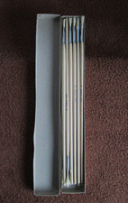 12 Borstenpinsel für Hobbykünstler,  Künstlerbedarf, Rebhan Gr. 4, 30,5 cm