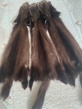 3 echte  Iltisfelle Farbe