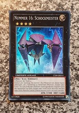 Yugioh Number 16: Shock Master CT09-DE014 Limited Edition Super Rare 2012 NM