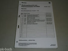 Werkstatthandbuch Reparaturanleitung Skoda Octavia Fahrwerk Stand 1996