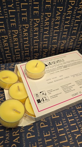 Partylite teelichter lemon - partylite,