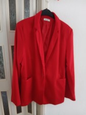 Damen Blazer Rot Größe 44