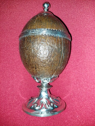 Deckelpokal kokosnusspokal - deckelpokal,