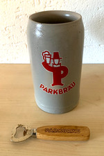 Alter 1 L Krug Parkbräu mit