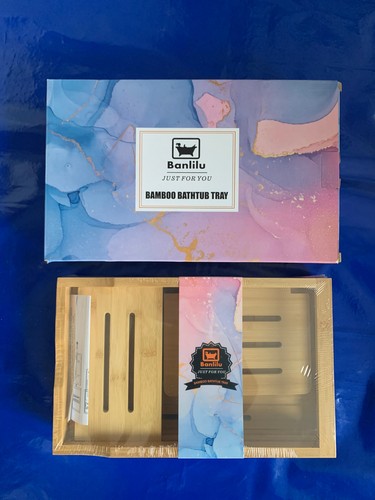 Banlilu bamboo bathtub tray - banlilu,