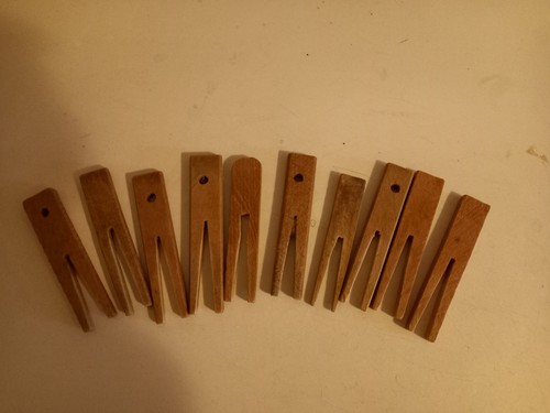Holzklammern alt antik - alt,