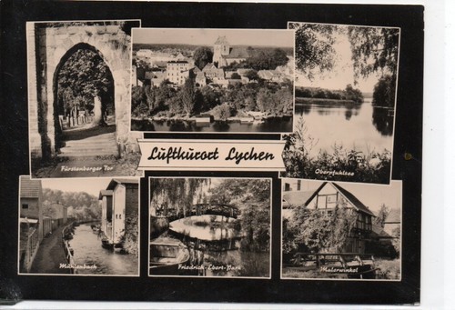Postkarte brandenburg lychen - brandenburg,
