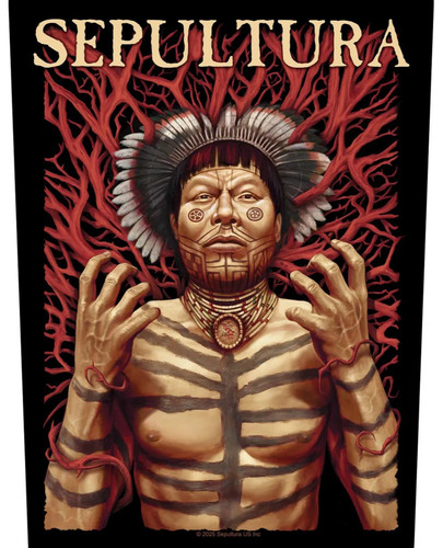Sepultura rückenaufnäher - sepultura,