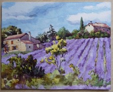 Deko HDF - Reisen Länder Urlaub Frankreich Lavendel Zypresse