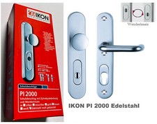 IKON Edelstahl Schutzbeschlag PI 2000, L:270 mm, Wendesystem f. LA 72/92 SKL:ES2