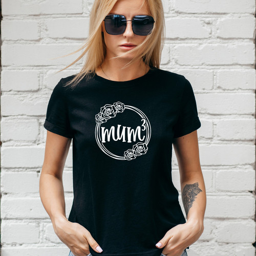 Mama würfel shirt - mama,