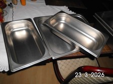 8 Edelstahl GN Behälter