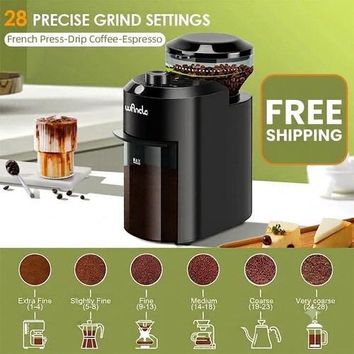 Elektrische grat kaffeemühle - elektrische,