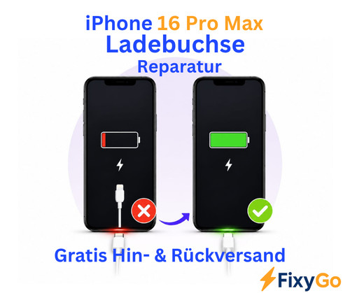 Iphone pro max - max, ladebuchse