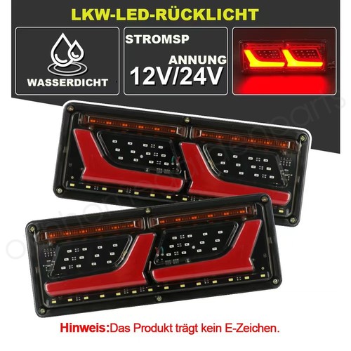 Anhänger rückleuchten led - 2x,
