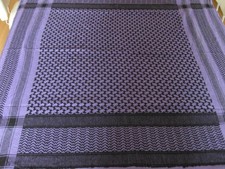 Shemagh - Wüstenschal - Kufiya - Violett / Schwarz - Mustermix