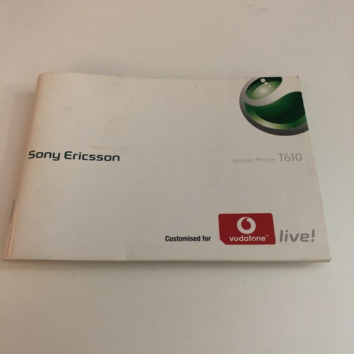 Sony ericsson t610i - sony,