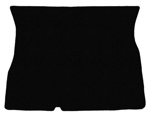 Schwarz kofferraummatte velour - schwarz,